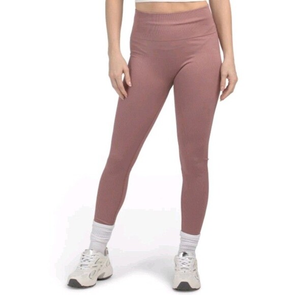 L Space Women's Work It Ribbed Athletic Leggings Size M/L $88 - Picture 1 of 4
